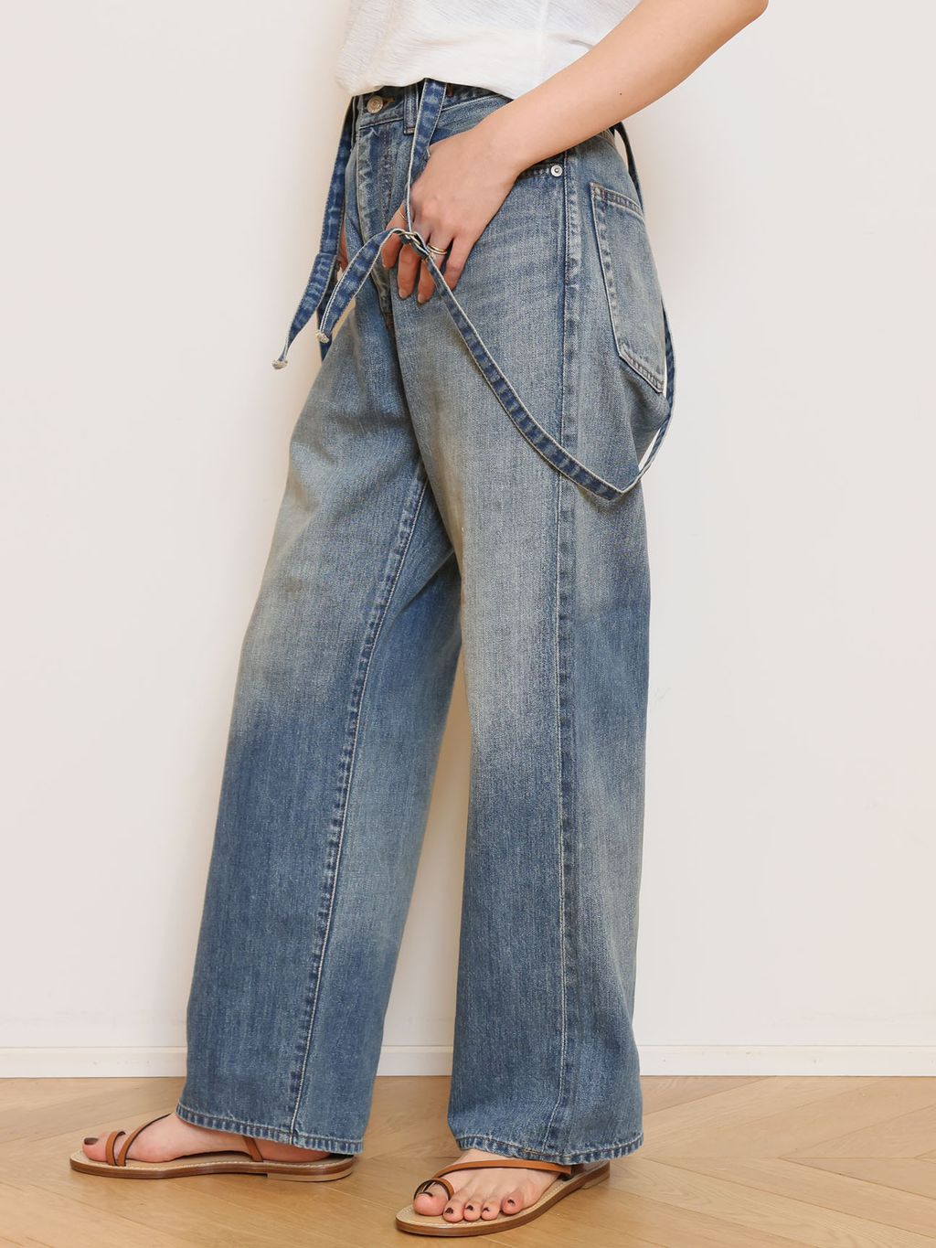 JAMES PERSE/ジェームス パース】SHEER SLUB クルーネックTシャツの