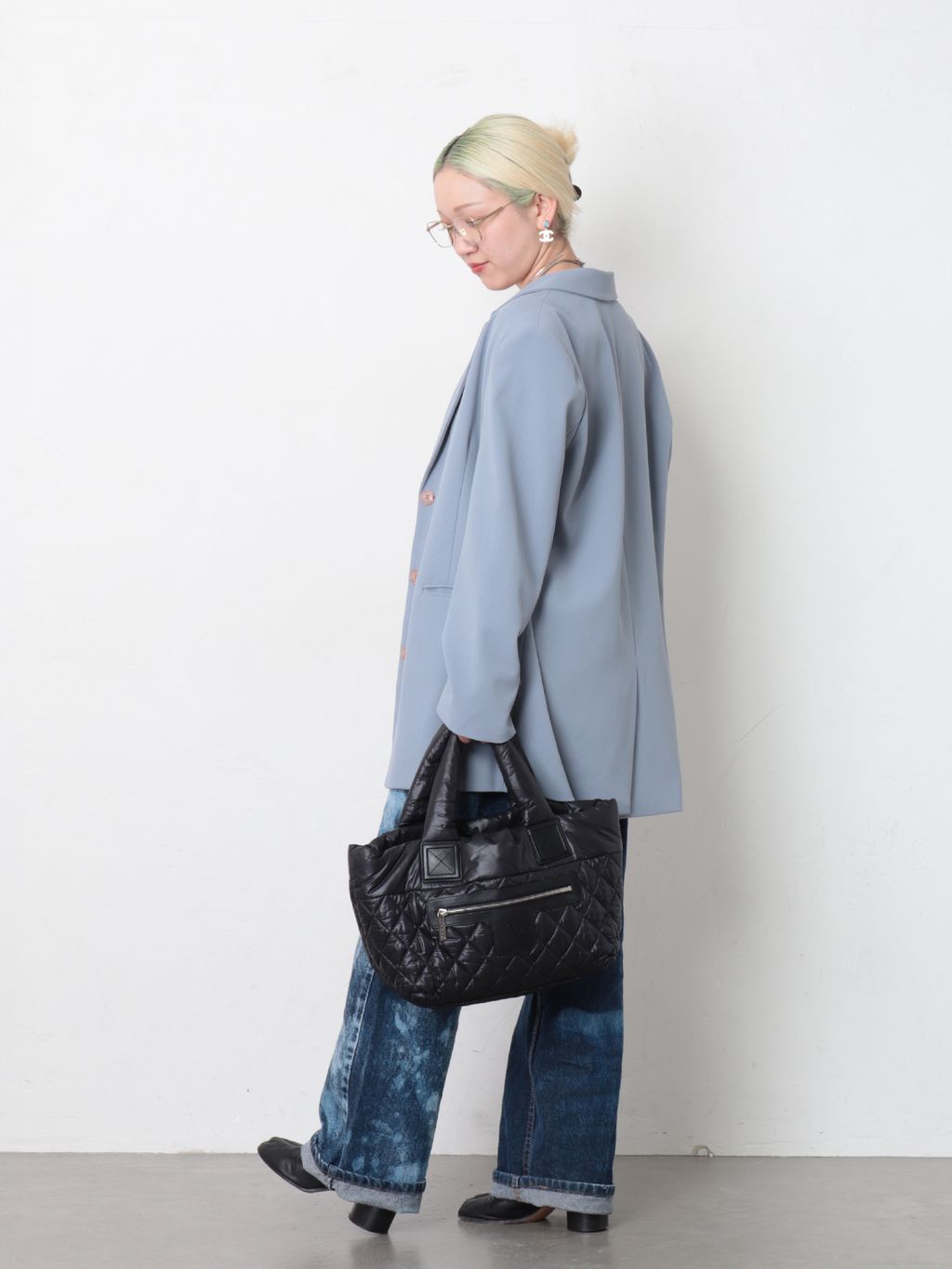 VINTAGE CHANEL/シャネル】Coco cocoon toteのコーディネートスナップ