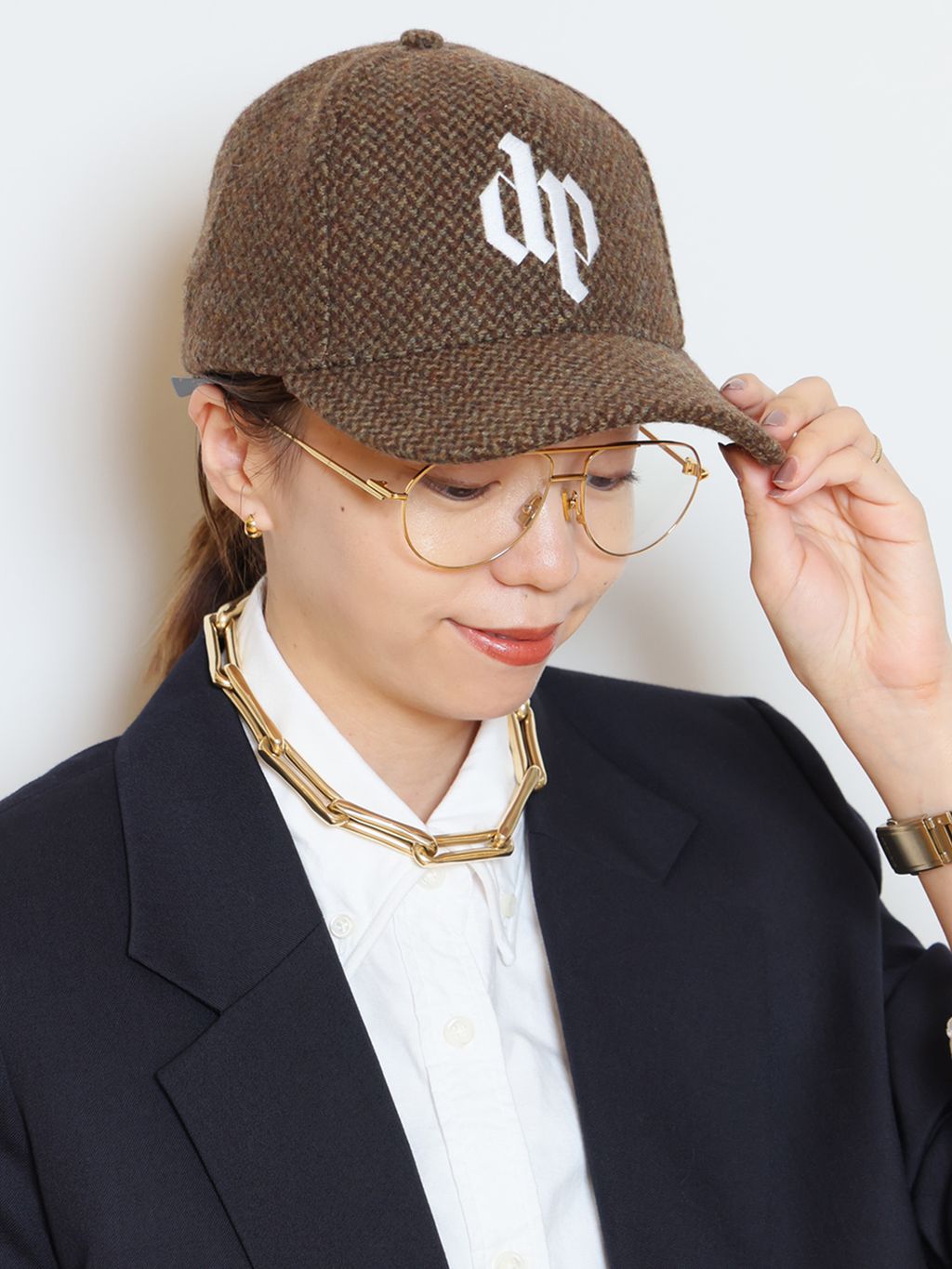 Col Pierrot/コルピエロ】WOOL SURGE GOLD BUTTON ジャケットの