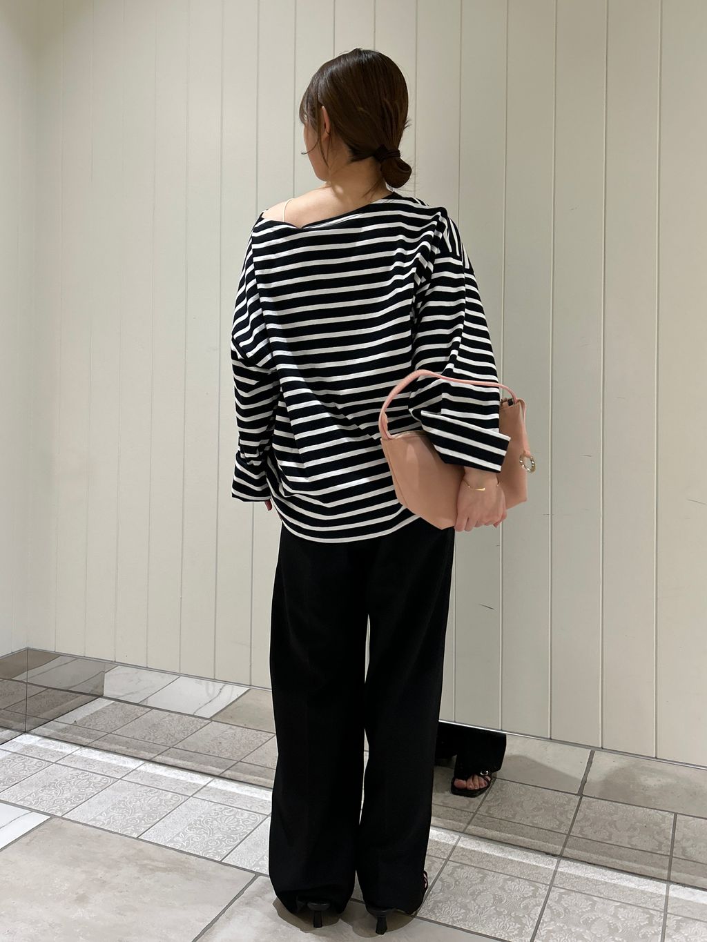 LE MINOR/ルミノア SLOBE別注 ビッグボーダロンTEEのコーディネート