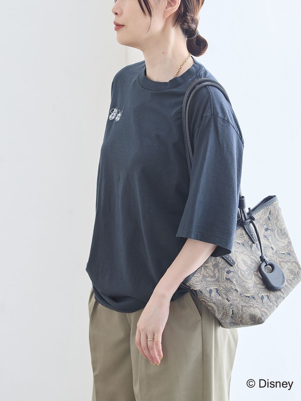 JANE SMITH*DICKIES*L'ESSAGE】別注 2タックBIGパンツのコーディネート