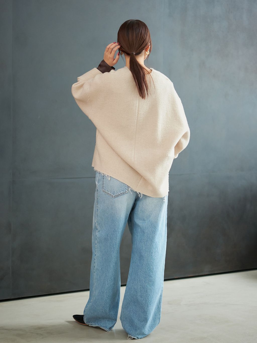 R'IAM シルエットブラウスのコーディネートスナップ（yuzuki）｜Plage