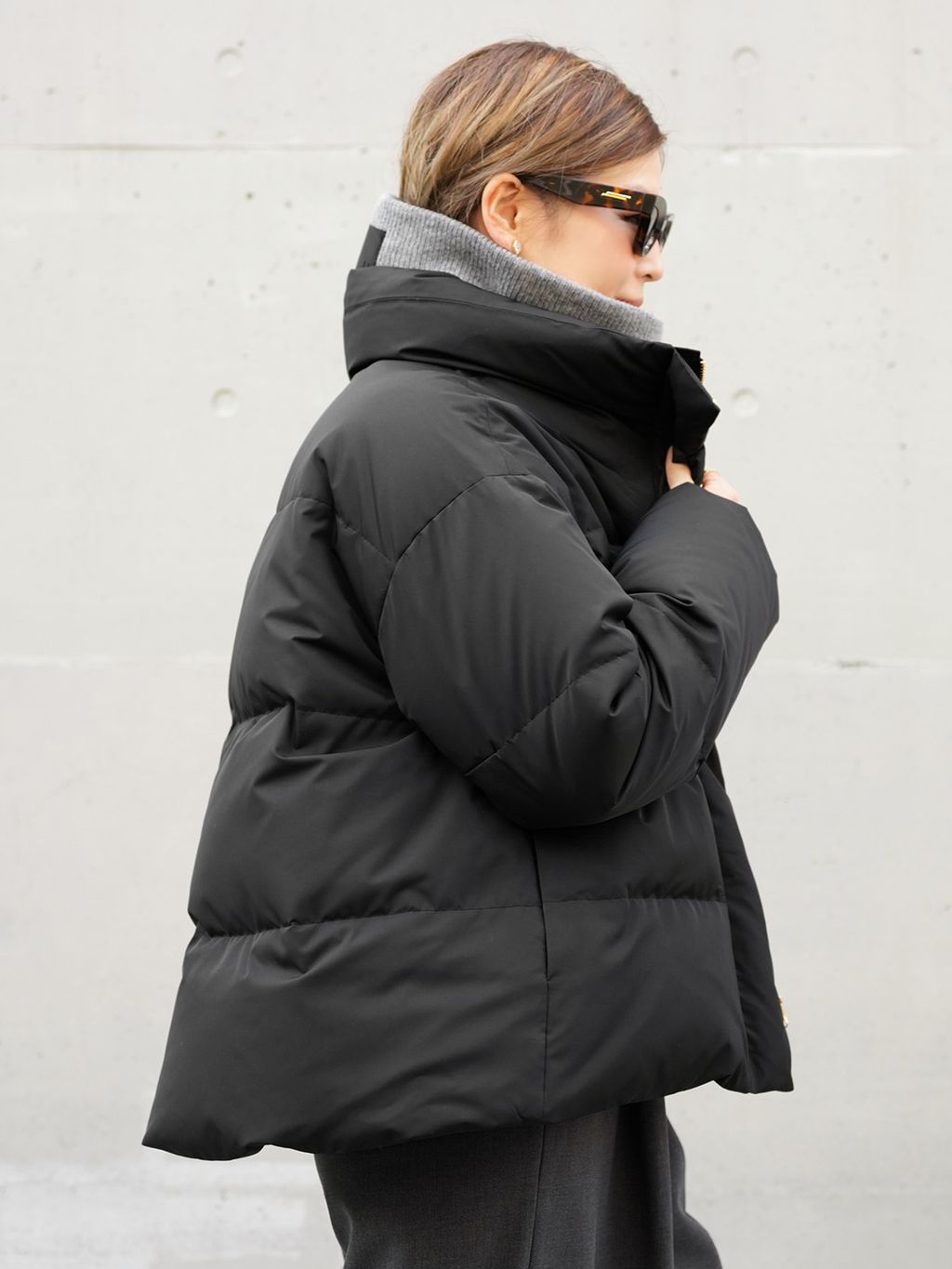 Short ダウン ジャケットのコーディネートスナップ（HIRO）｜Deuxieme