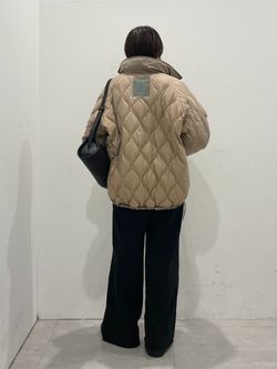 24AW 別注 WILDTHINGS×TAION×relume HAPPYJKT 追加》別注 WILD THINGS×TAION×relume HAPPY JKT：リバーシブルダウン