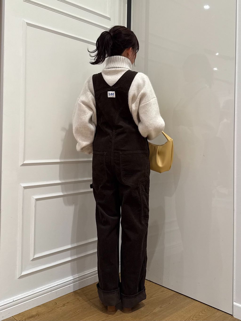 LEE /リー SLOBE別注 コーデュロイオーバーオールのコーディネート