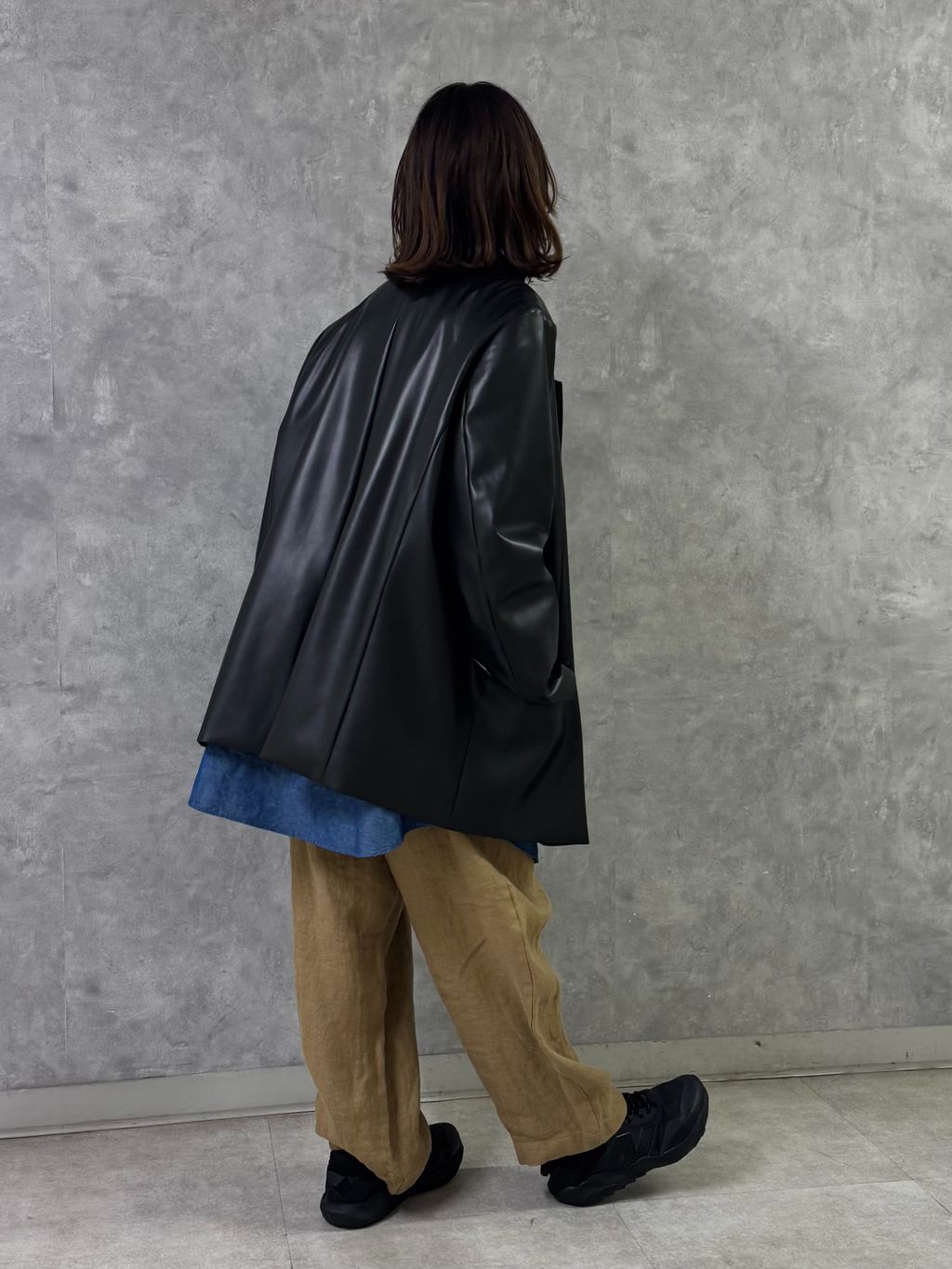 CLシャンブレー Plainシャツのコーディネートスナップ（A.O）｜journal