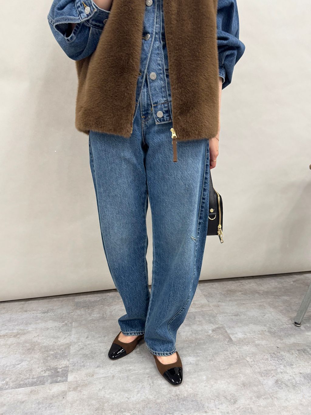 Levi's/リーバイス SLOBE別注 BAGGY DAD BARREL デニムパンツの