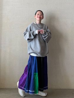 221VILLAGE / 221ヴィレッジ】 GUENSEYSWEAT SHIRTのコーディネート 