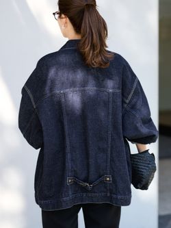 ≪追加≫エクストララージデニムジャケット 2のコーディネートスナップ