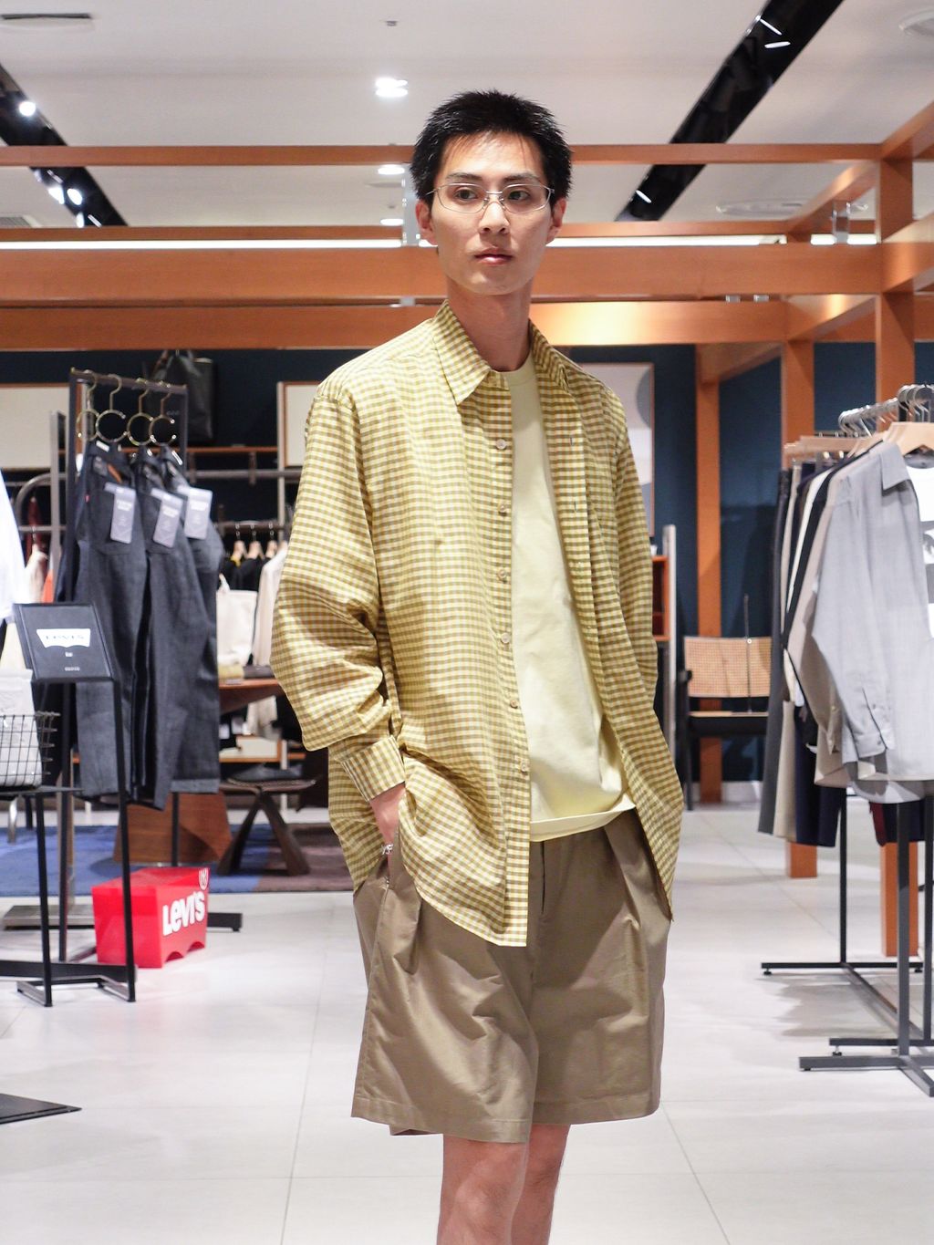 AURALEE　26SS AIRLYLIGHTCOTTONCHECKBIGシャツ AURALEE (オーラリー) AIRLY LIGHT COTTON CHECK BIG シャツの