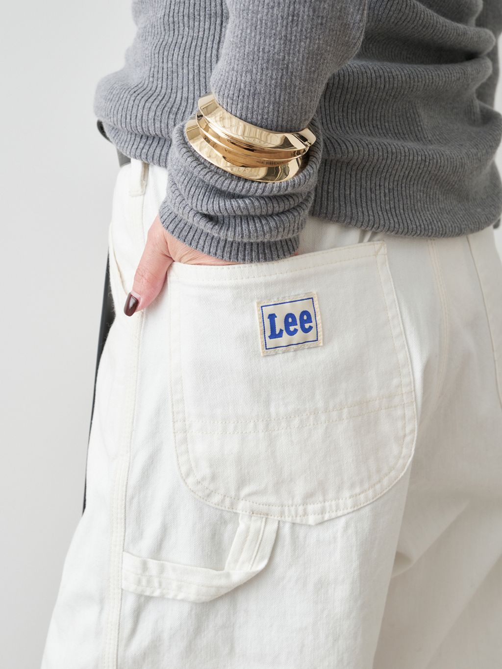 Lee ペインターデニムのコーディネートスナップ（MIZU）｜Deuxieme