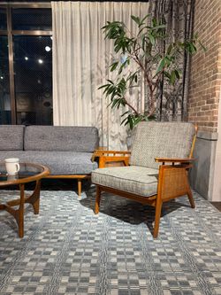 大型商品》WICKER LOUNGE CHAIR ウィッカーラウンジチェアの