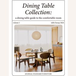 Dining Table Collection / table lineup 2024｜JOURNAL STANDARD