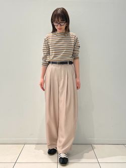 SAINT JAMES/セントジェームス MORLAIX カットソーのコーディネート