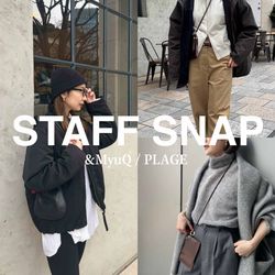 STAFF SNAP!! | &MyuQ 別注アイテム｜Plage｜ブログ｜BAYCREW'S STORE