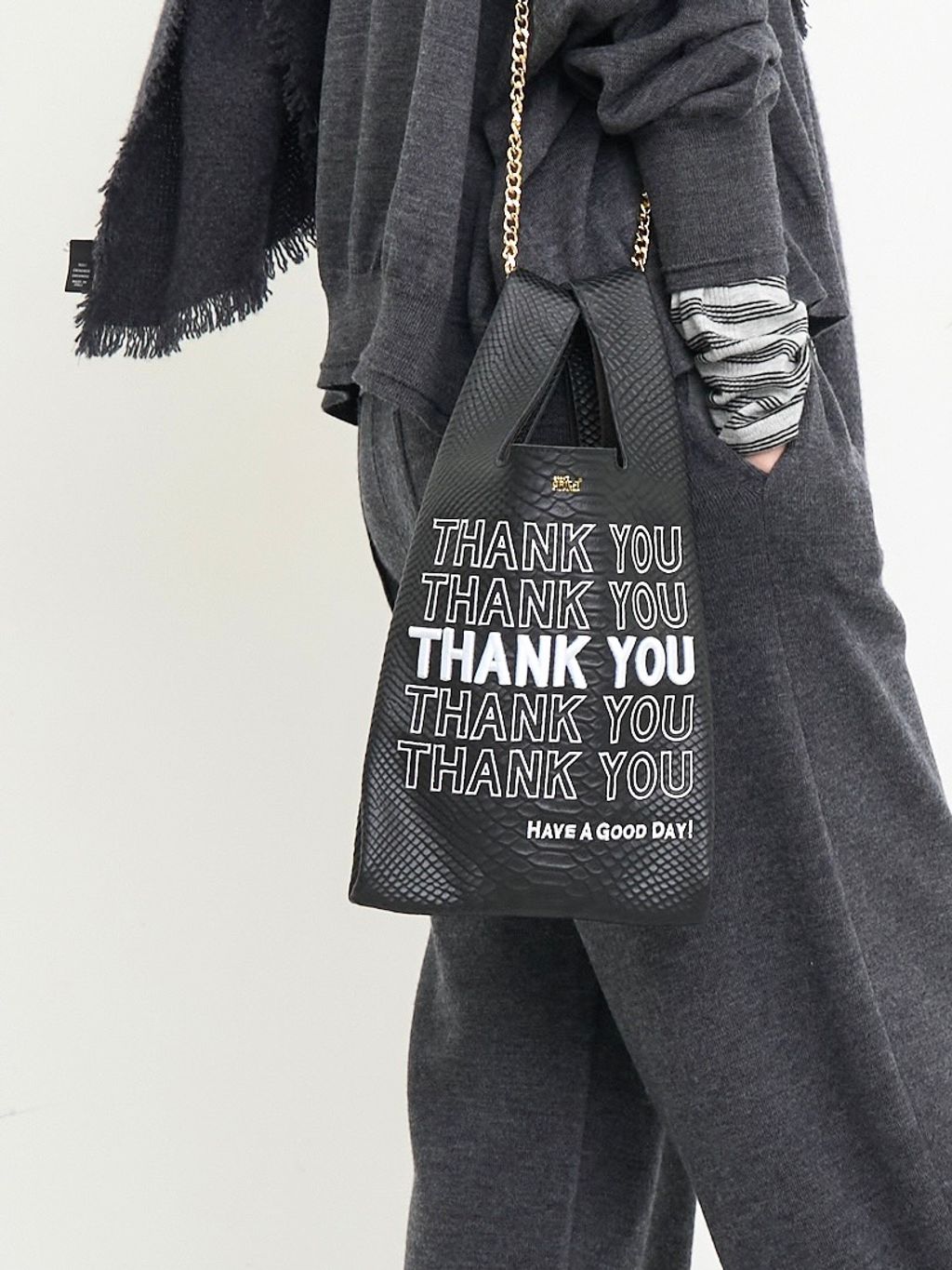 GOOD GRIEF!/グッド グリーフ】 Barrel Pantsのコーディネートスナップ