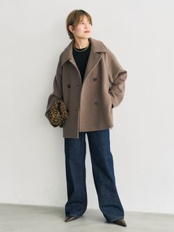 WEB限定カラー有り / 追加予約》S160スタンドカラーショートコートの