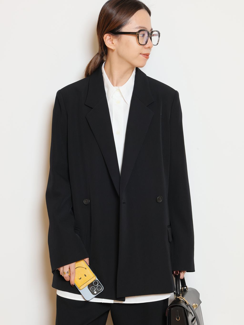 ★みんみん★MUSE de Deuxieme Classe セットアップ PRIMEWOOL PONTE パンツのコーディネートスナップ（HASE）｜MUSE de