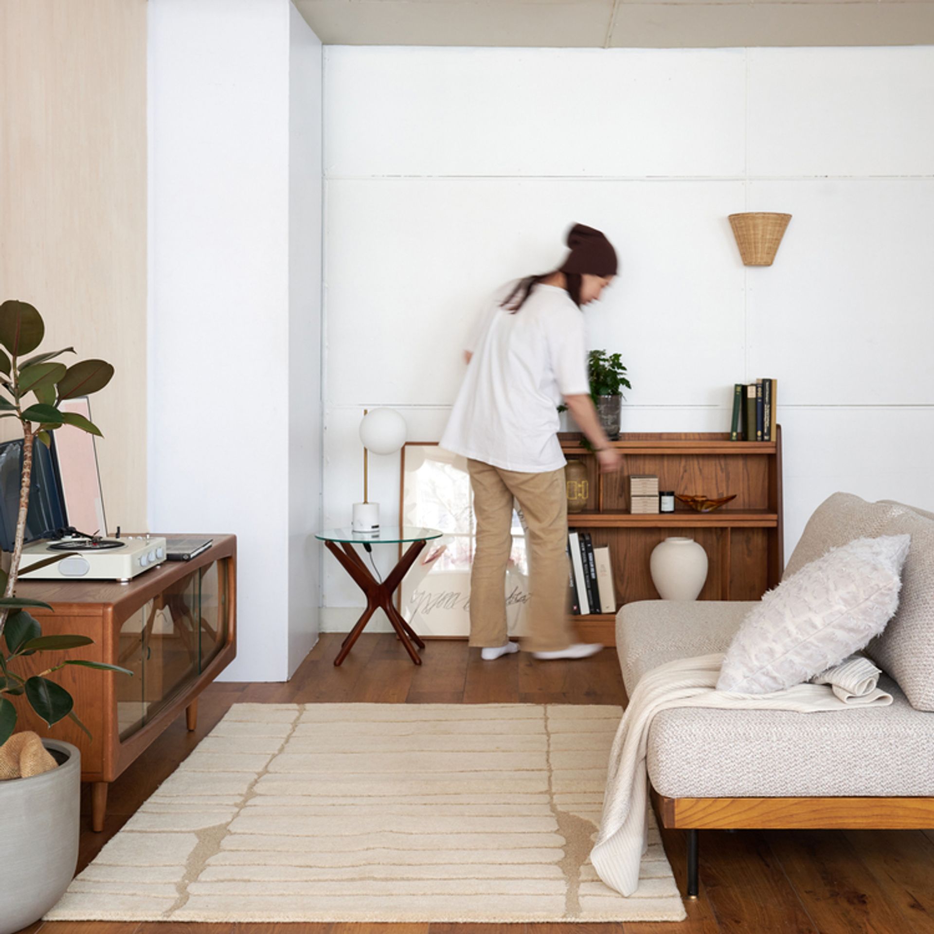 ミッドセンチュリーモダンがコンセプト！部屋に詰め込んだこだわり