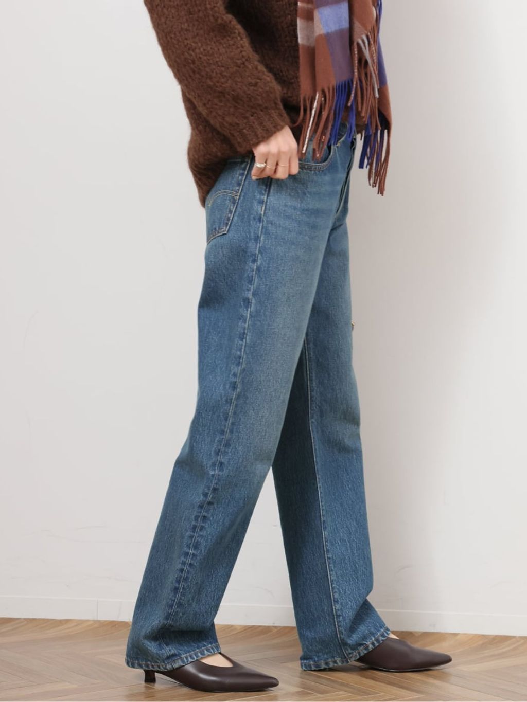 別注【LEVI'S/リーバイス】501 90S FULL：デニムのコーディネート