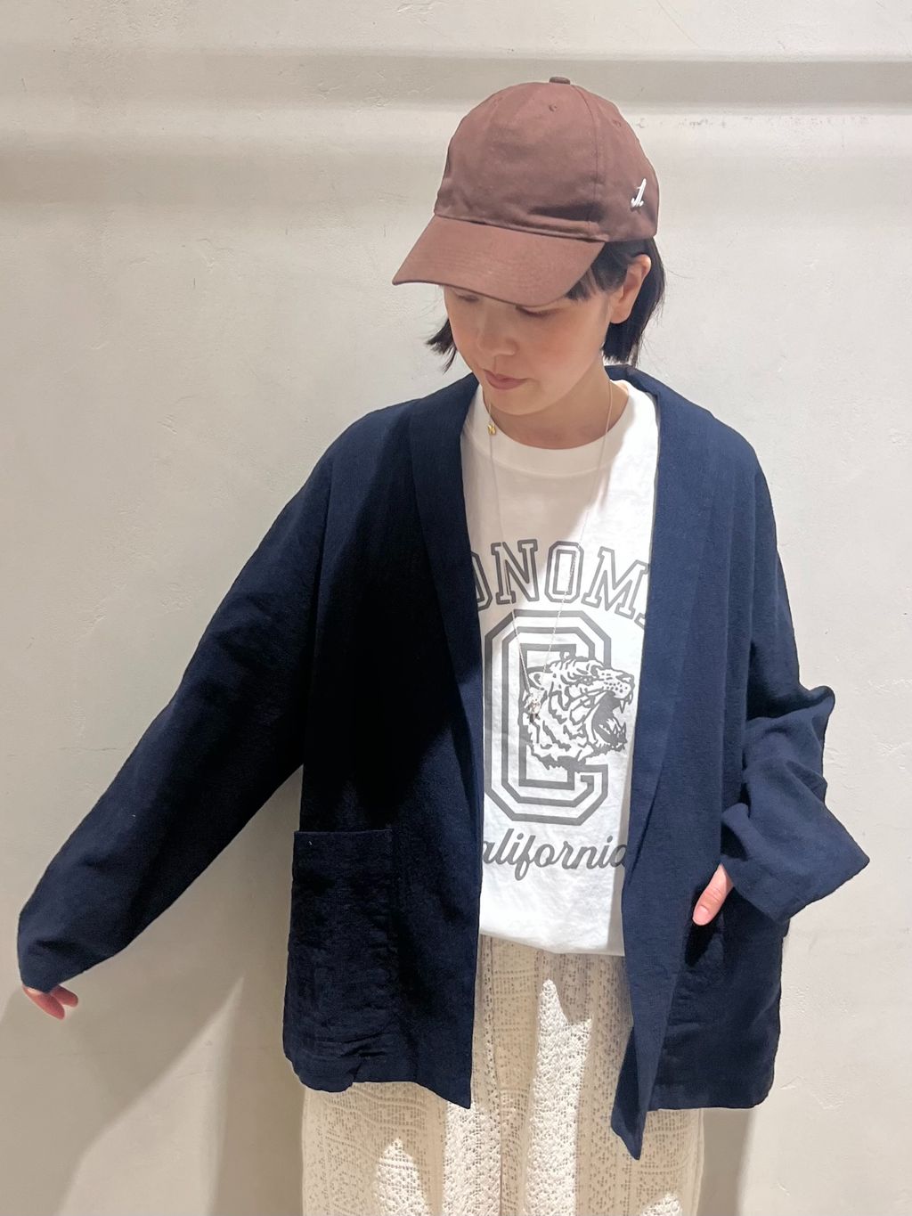 予約》LCワッシャー ショールカラージャケットのコーディネート