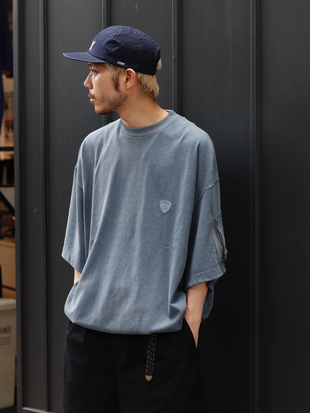 is-ness / イズネス Arm Pocket Balloon T-Shirtのコーディネート