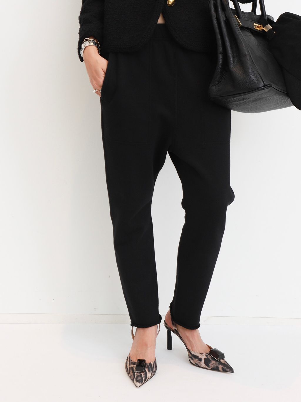 Sarrouel Sweat Pantsのコーディネートスナップ（WEB VC.N）｜L