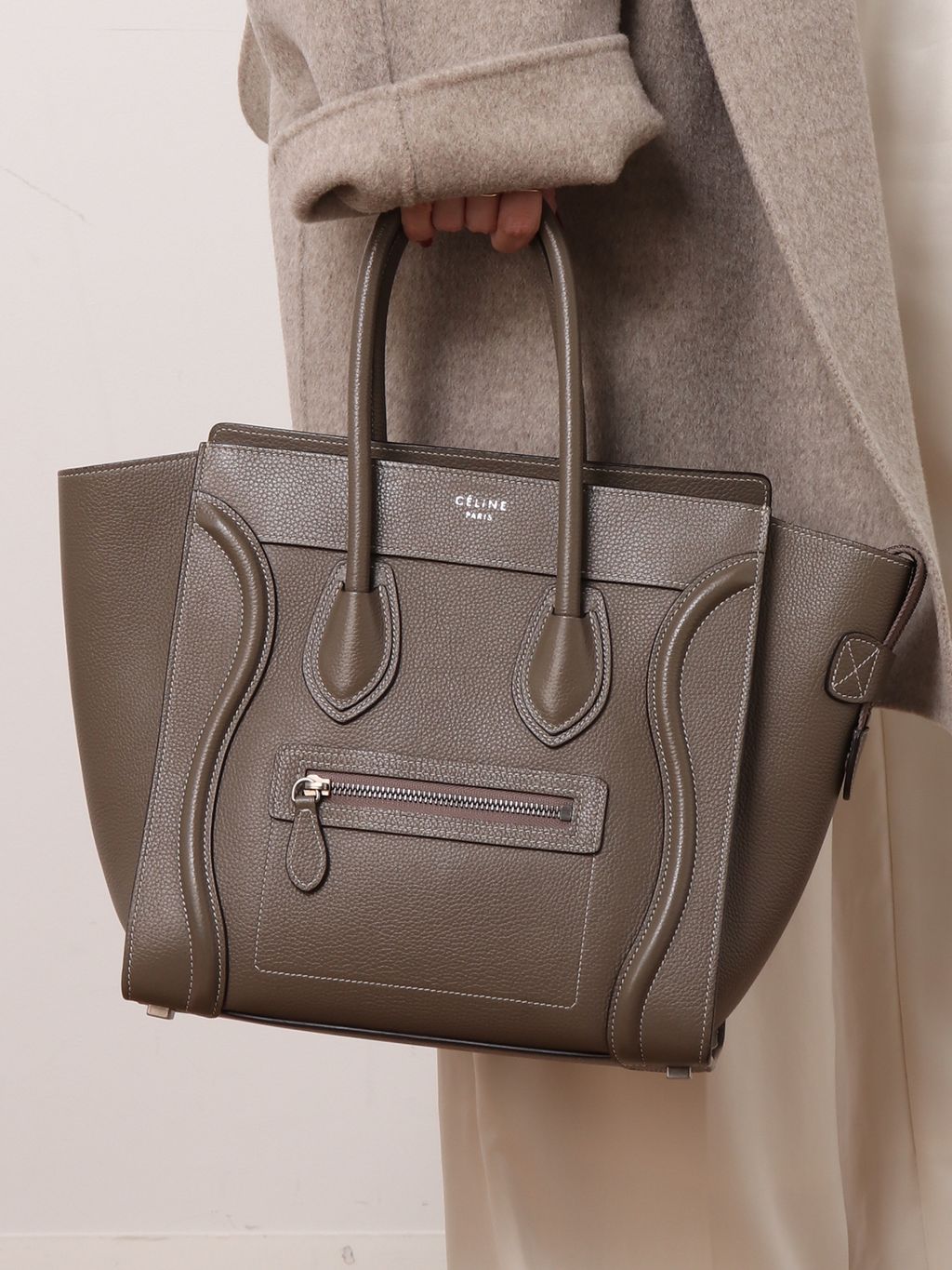 【まさ】CELINE LUGGAGE BAG MICRO CELINE/セリーヌ】Luggage microのコーディネートスナップ（maki