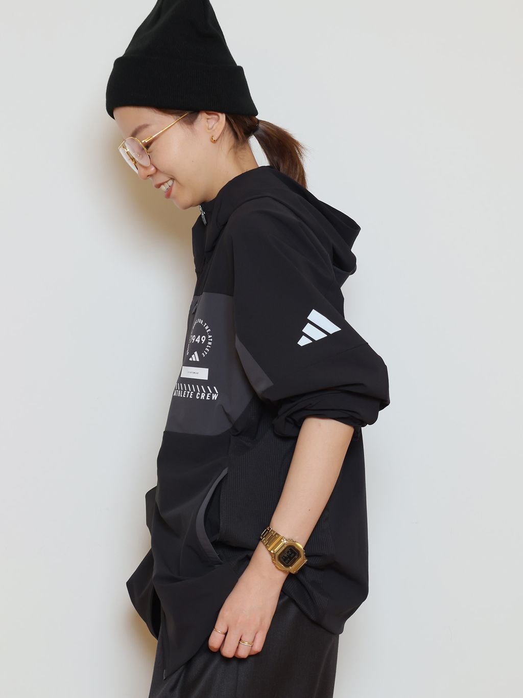ADIDAS/アディダス】M ADPT ジャケットのコーディネートスナップ（HASE