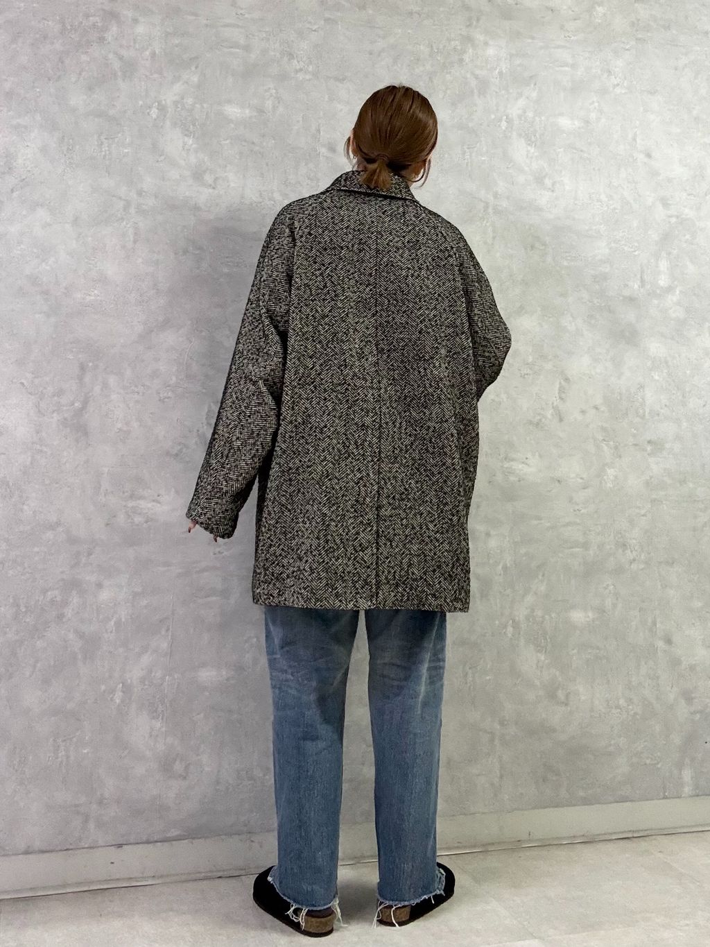 chimala】12oz SELVEDGE DENIM WIDE TAPEREDのコーディネートスナップ