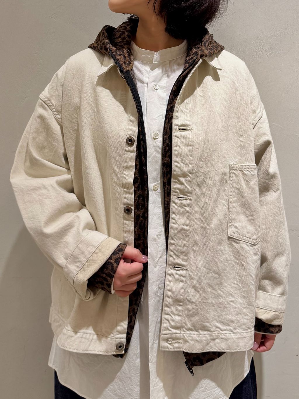 予約》【chimala】for luxe DENIM SHIRT JACKET（016）の