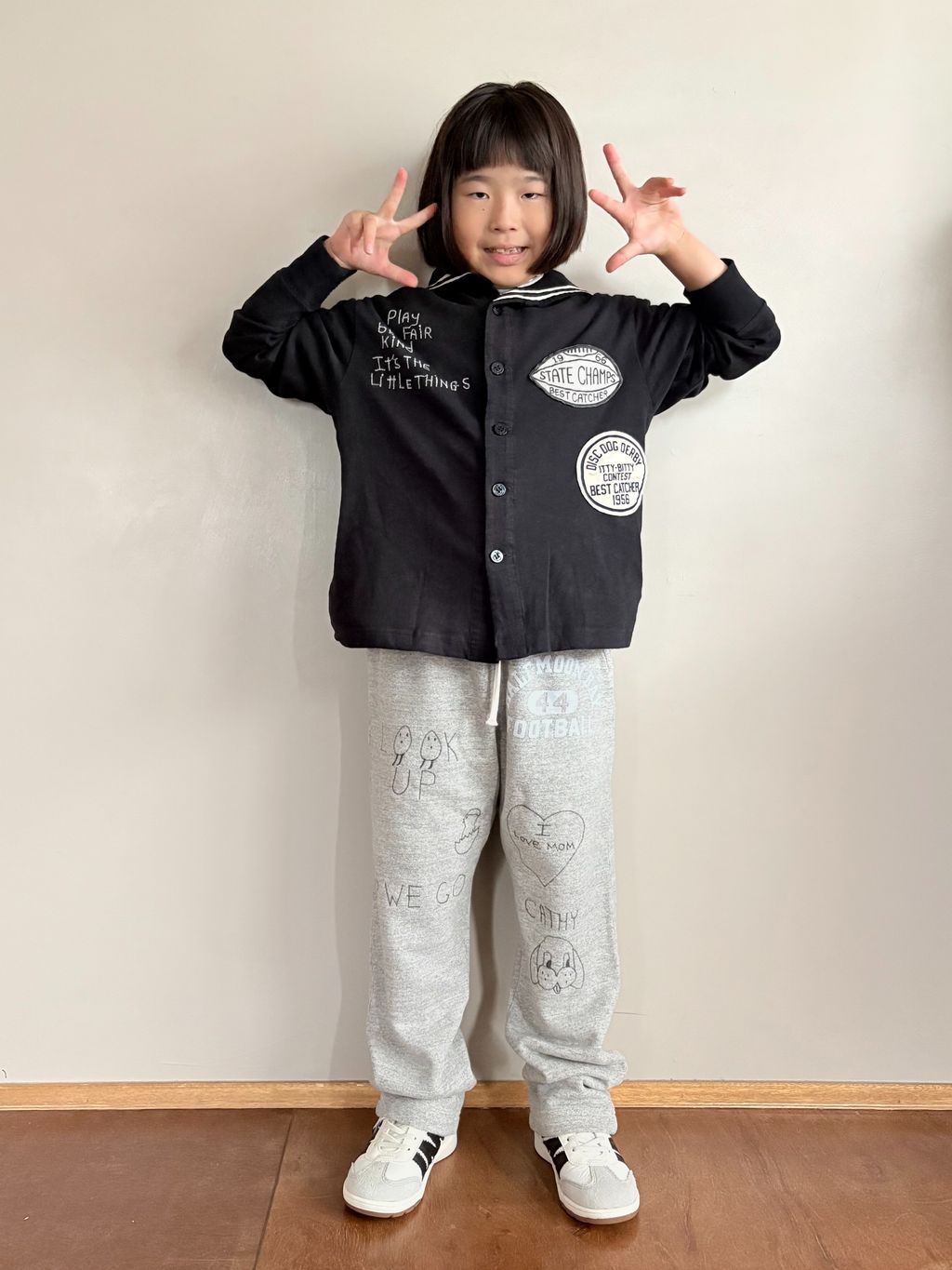 デニムダンガリー Boys' Store デニムスウェットパンツ　サイズ02 DENIM DUNGAREE/デニムダンガリー】別注スウェットパンツ（130-140cm