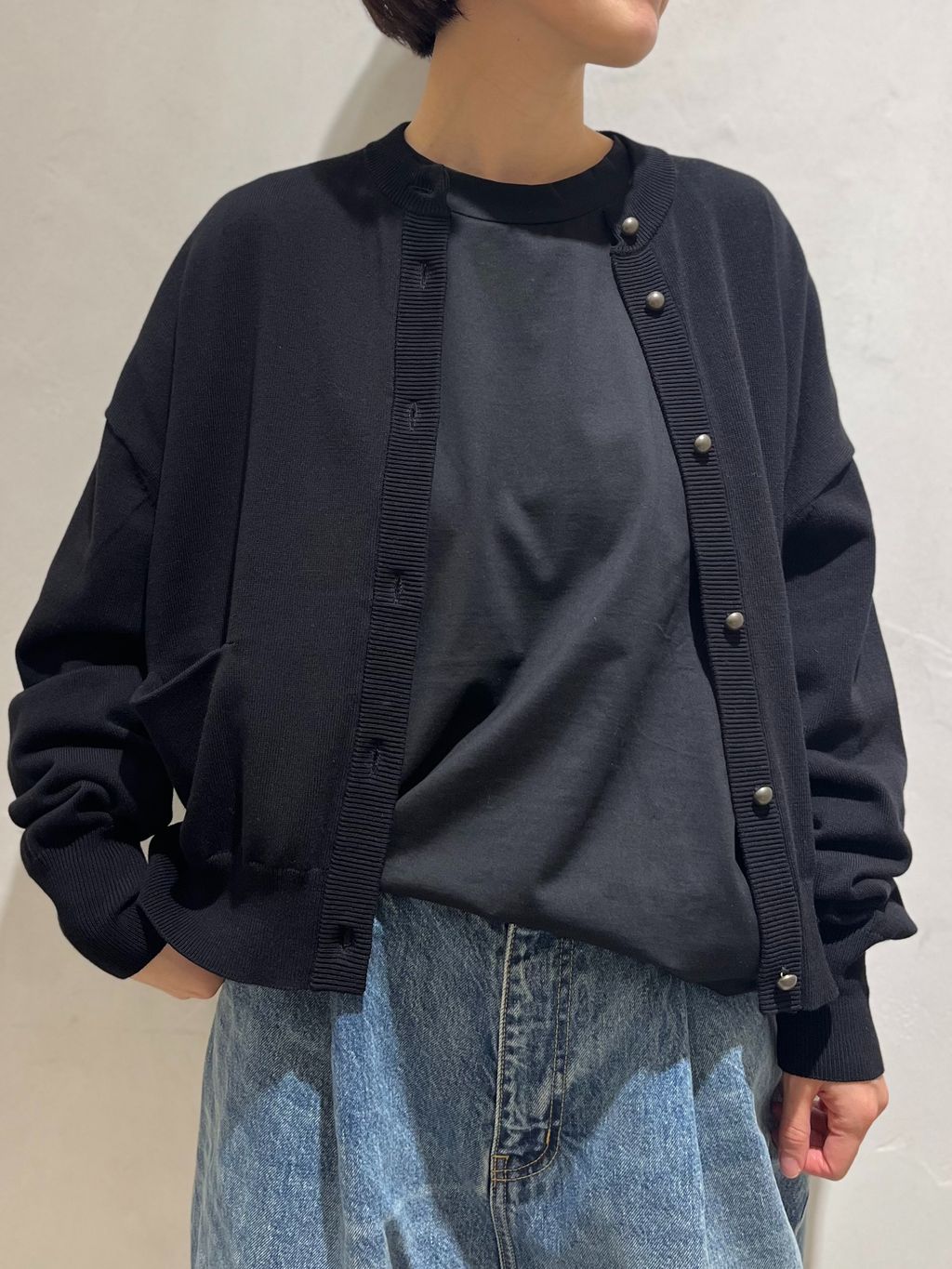 追加2》13OZデニム タックラウンドパンツのコーディネートスナップ