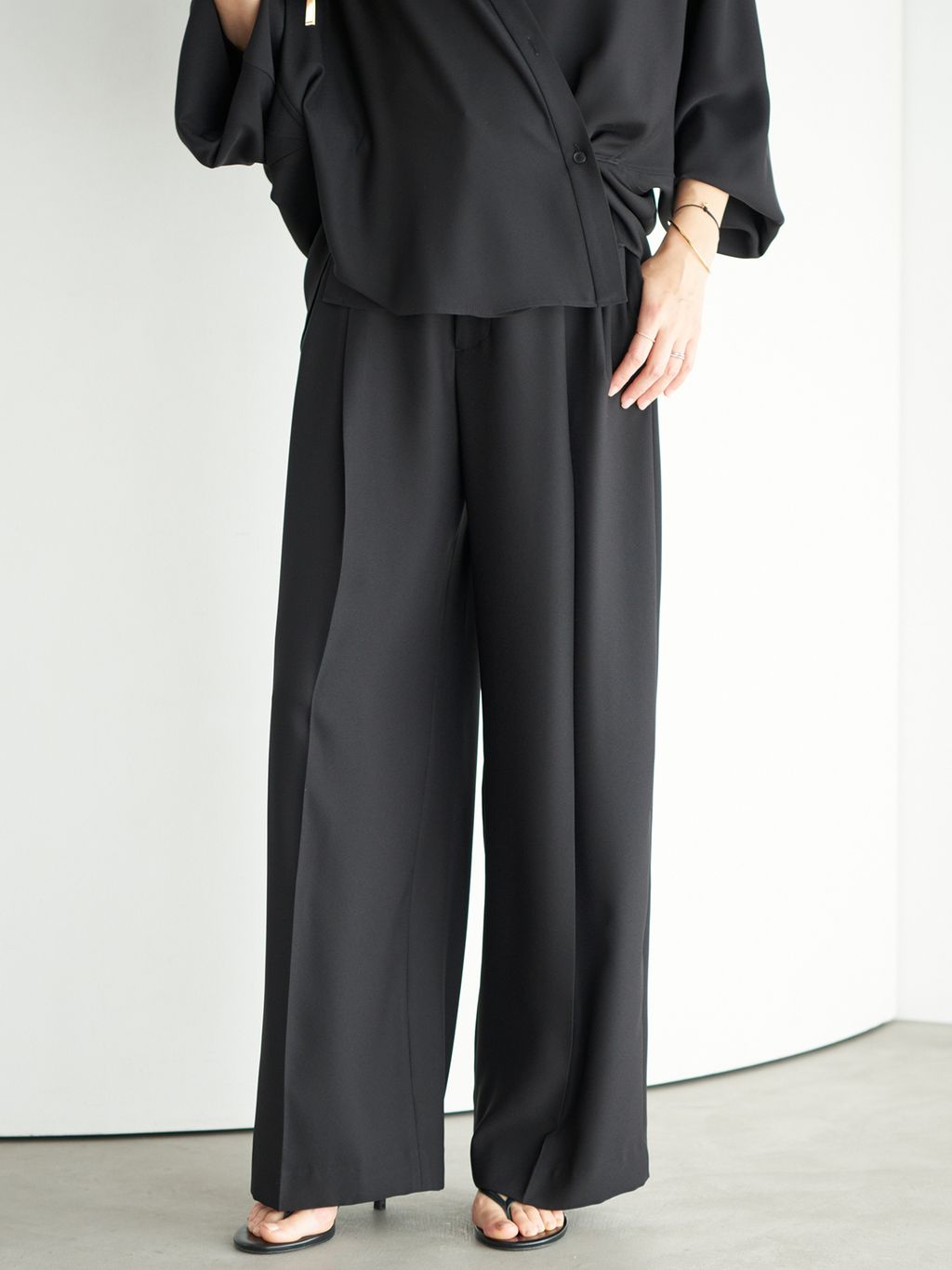 Dolman Wrap シャツのコーディネートスナップ（yoshie）｜Plage