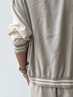 レミ レリーフ　SUEDE LIKE STADIUM JAMPER PANTS REMI RELIEF/レミ レリーフ】 SUEDE LIKE STADIUM JAMPERの