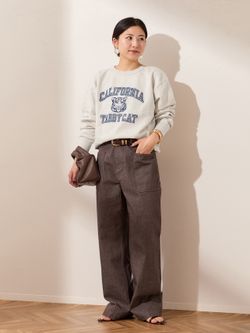 ジャーナルスタンダード　ミクタス　スウェット 追加2》【MIXTA/ミクスタ】BALANCE CREW SWEAT SHIRTS：スウェット