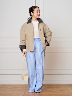 IENA LA BOUCLE プレイドシャギーウールシャツコート IENA LA BOUCLE プレイドシャギーウールシャツコート（その他ブルゾン