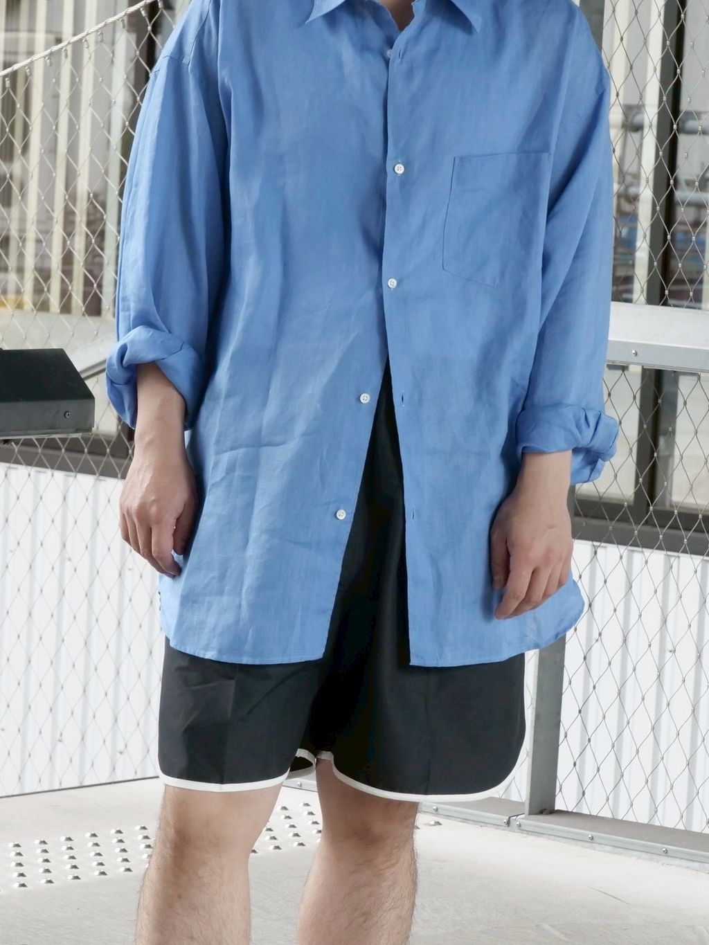 Graphpaper / グラフ ペーパー】Linen Oversized ：オーバーサイズ