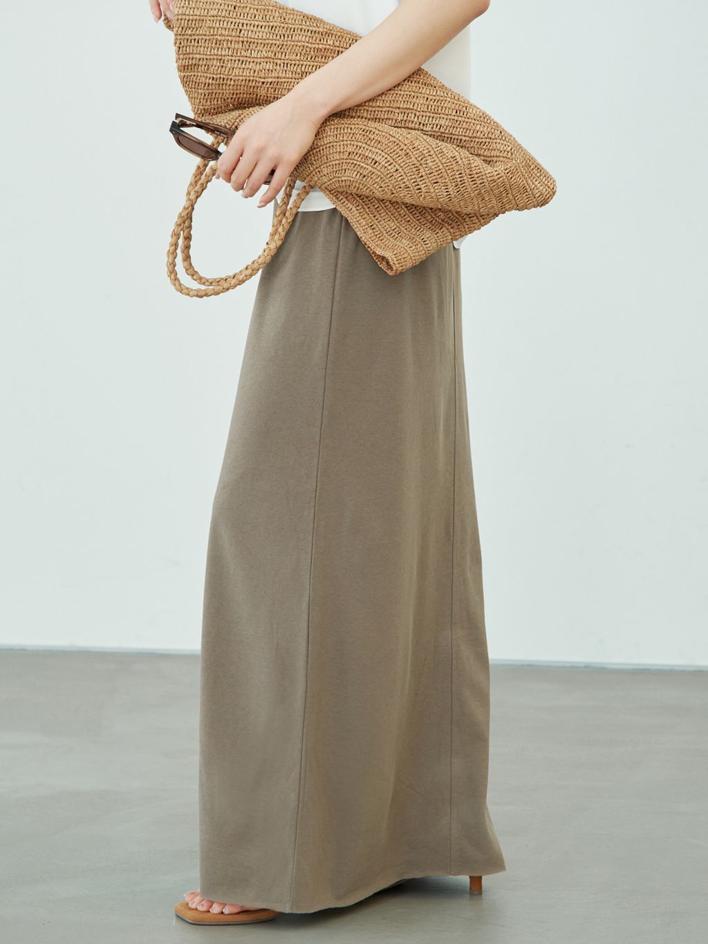 追加》RAFFIA BASKET バッグ 2のコーディネートスナップ（seri