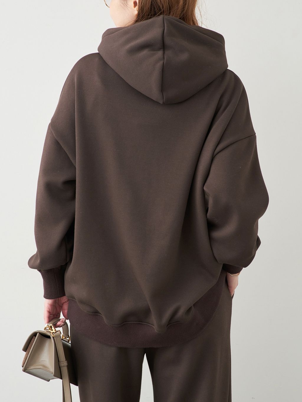 予約》*Warm ジップ フーディーのコーディネートスナップ（MIZU