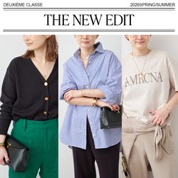 THE NEW EDIT｜この春着たいTRADスタイル｜Deuxieme Classe｜ブログ