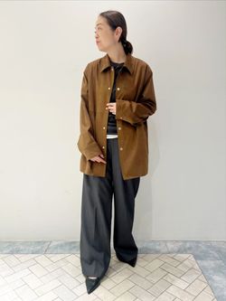追加》フェイクスエードオープンカラージャケット（その他ブルゾン