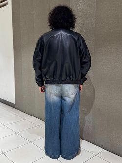 J.S.Homestead / ゴート レザー カーディガン ジャケットの