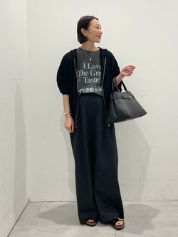 追加 / 新色》シアーフーディのコーディネートスナップ（MATSU