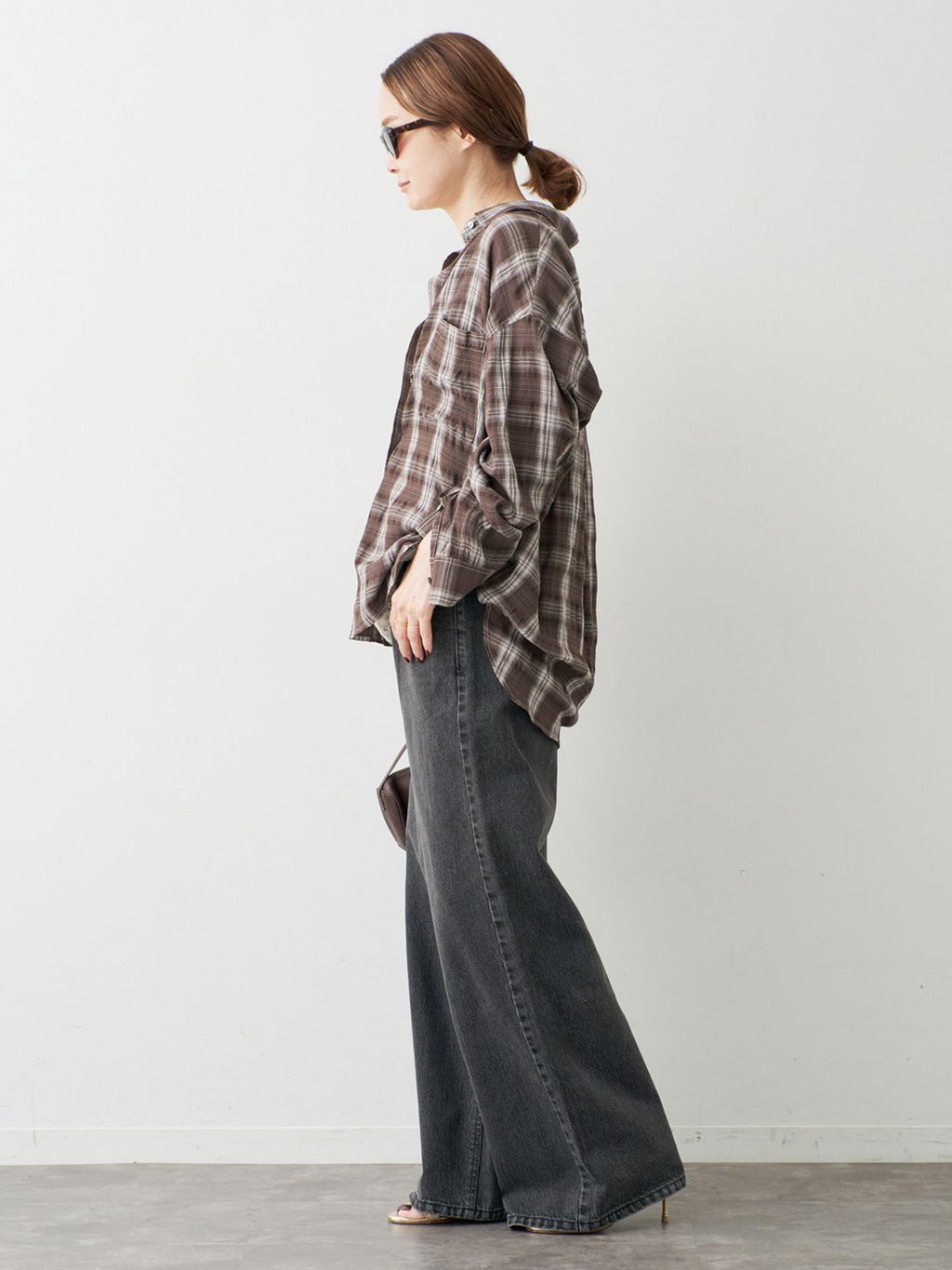 ドゥーズィエムクラス　Deveaux Check Wash シャツ Deveaux Check Wash シャツのコーディネートスナップ（MIZU