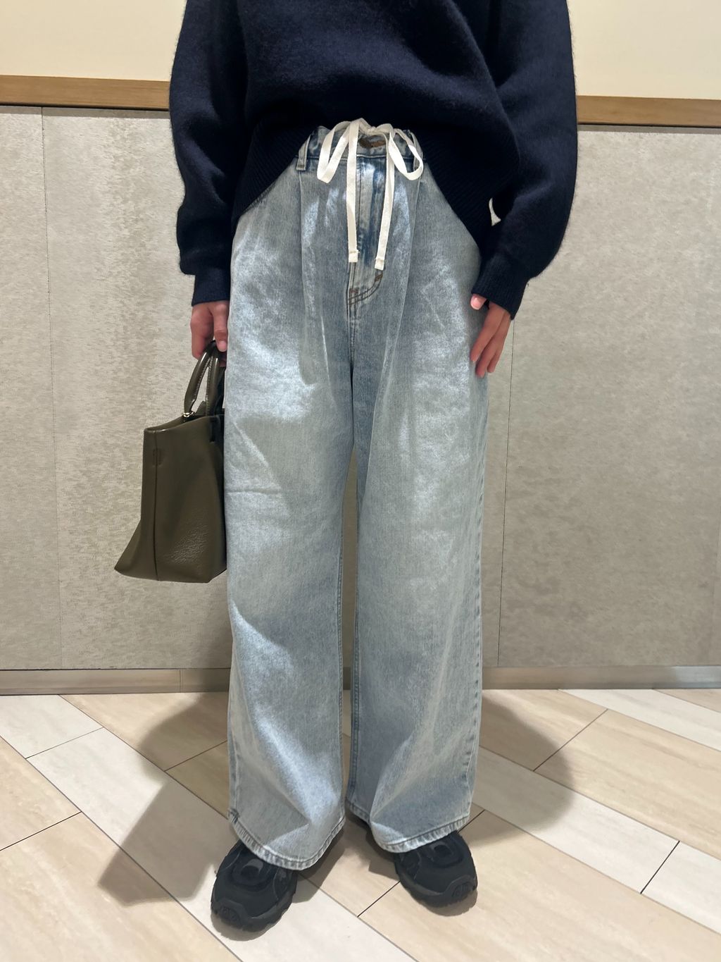 追加》ウォッシャブルファーリーダブルフェイスタートルニットの