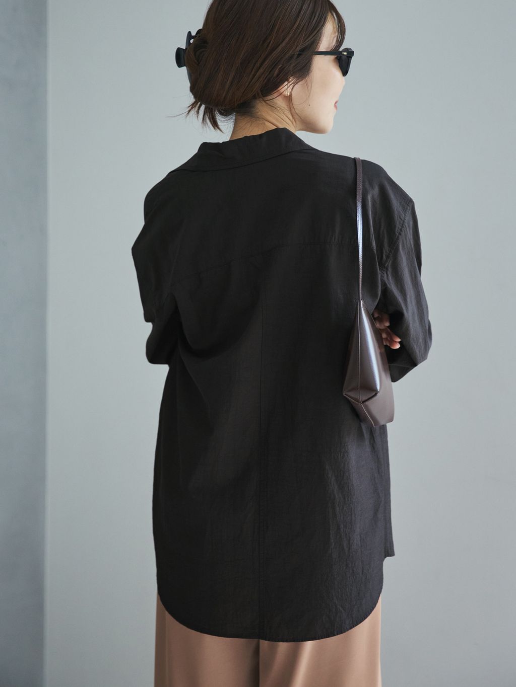 プラージュ　トップス 予約》Wash adjust シャツのコーディネートスナップ（yoshie）｜Plage