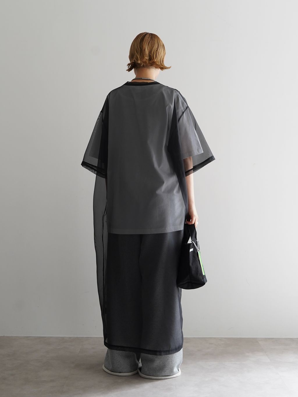SUNDAY Sheer T-ワンピースのコーディネートスナップ（Y.S）｜journal