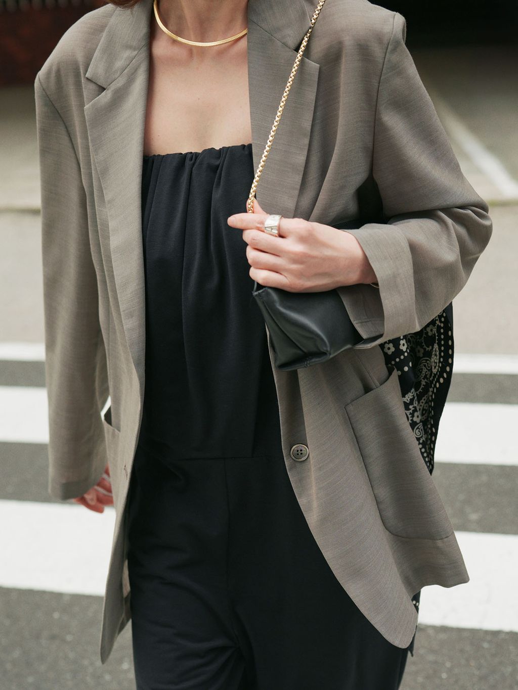 Drape Fit オールインワンのコーディネートスナップ（VERMEIL Online