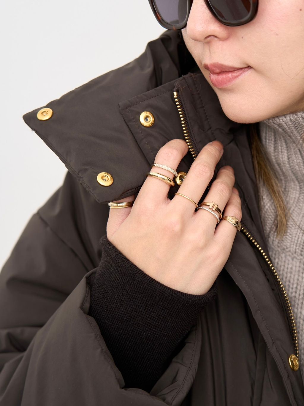 予約》LISIERE 2way Padding Coatのコーディネートスナップ（BUYER.N